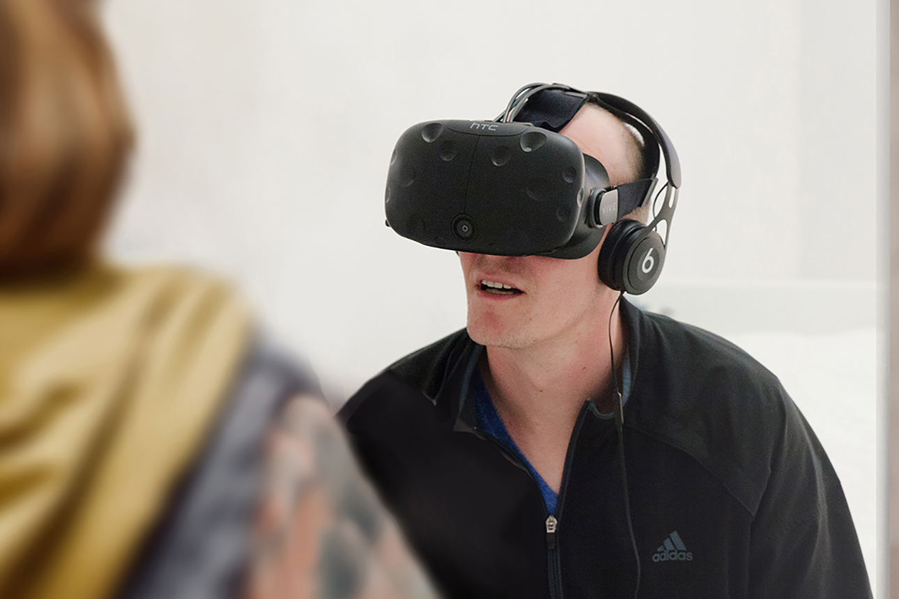 VIOLETTE, casque de réalité virtuelle